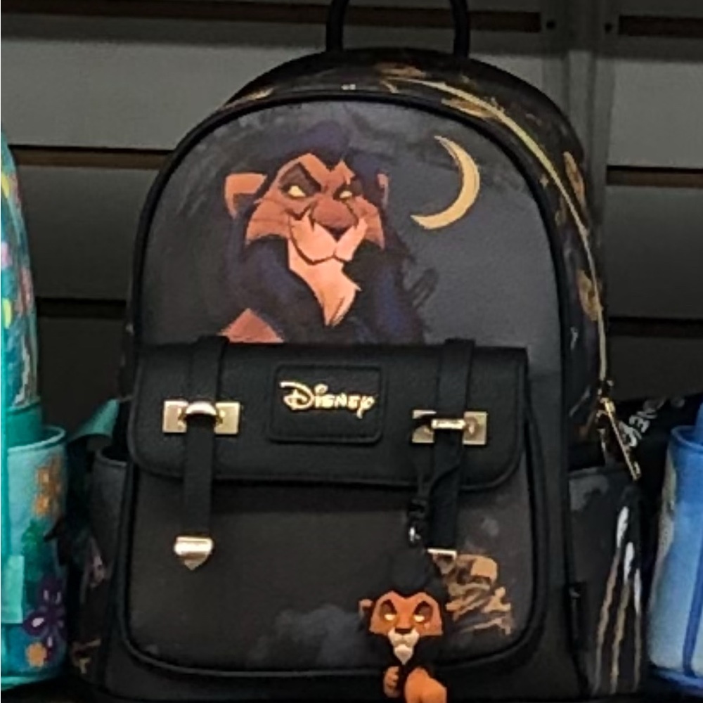 Disney Black and Gold Lion King Backpack
